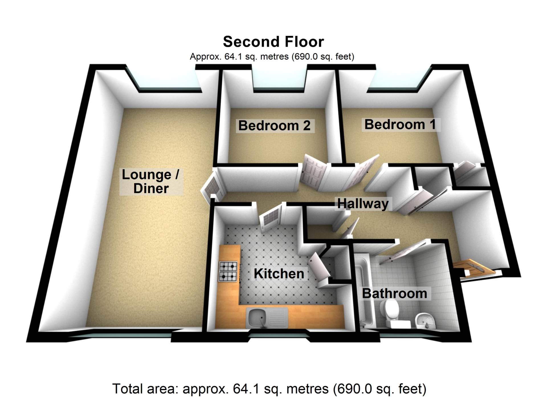 Additional Property Image 2 bedroom Apartment for sale in Erith 2