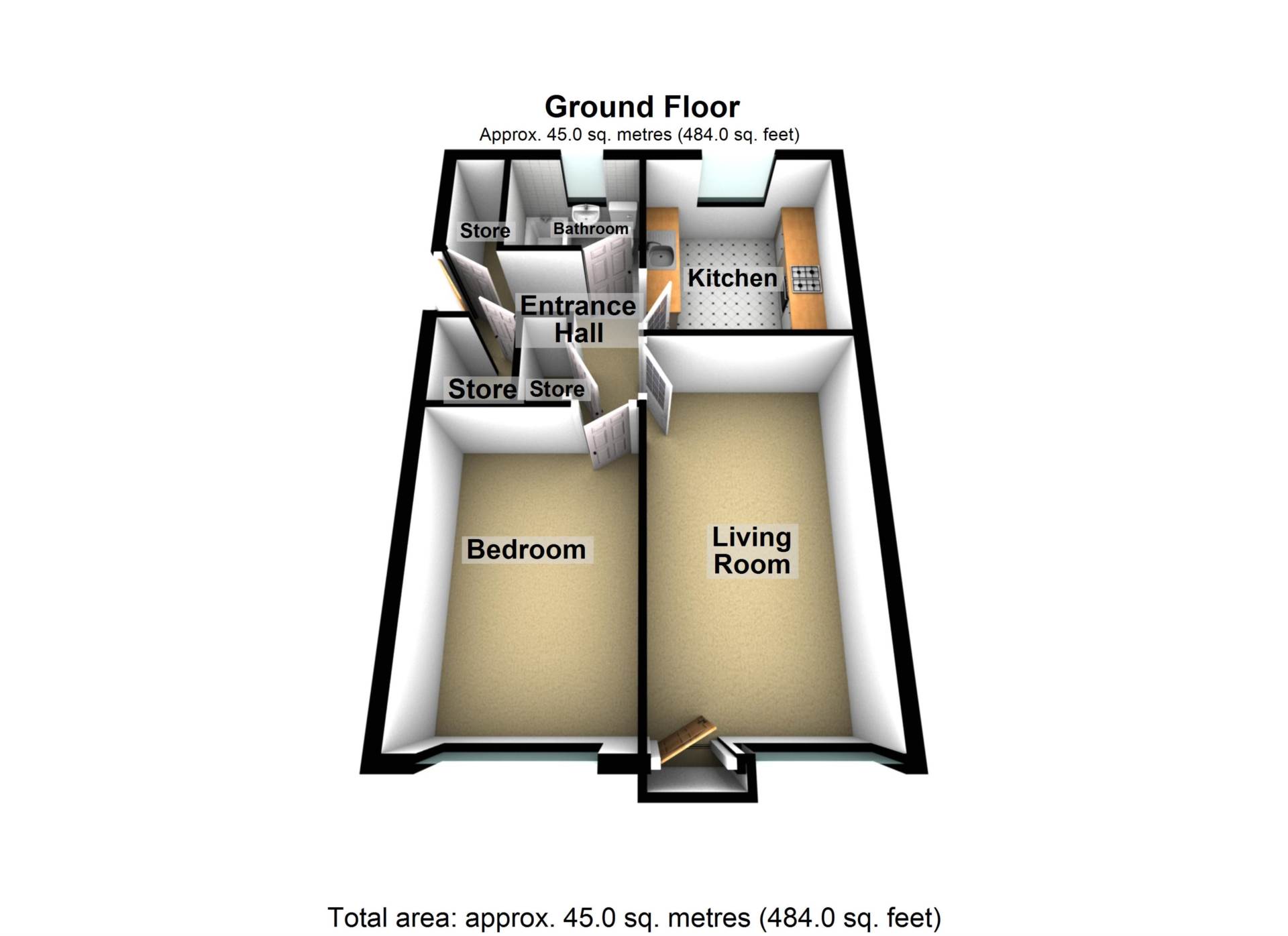 Additional Property Image 1 bedroom Flat for sale in London 11