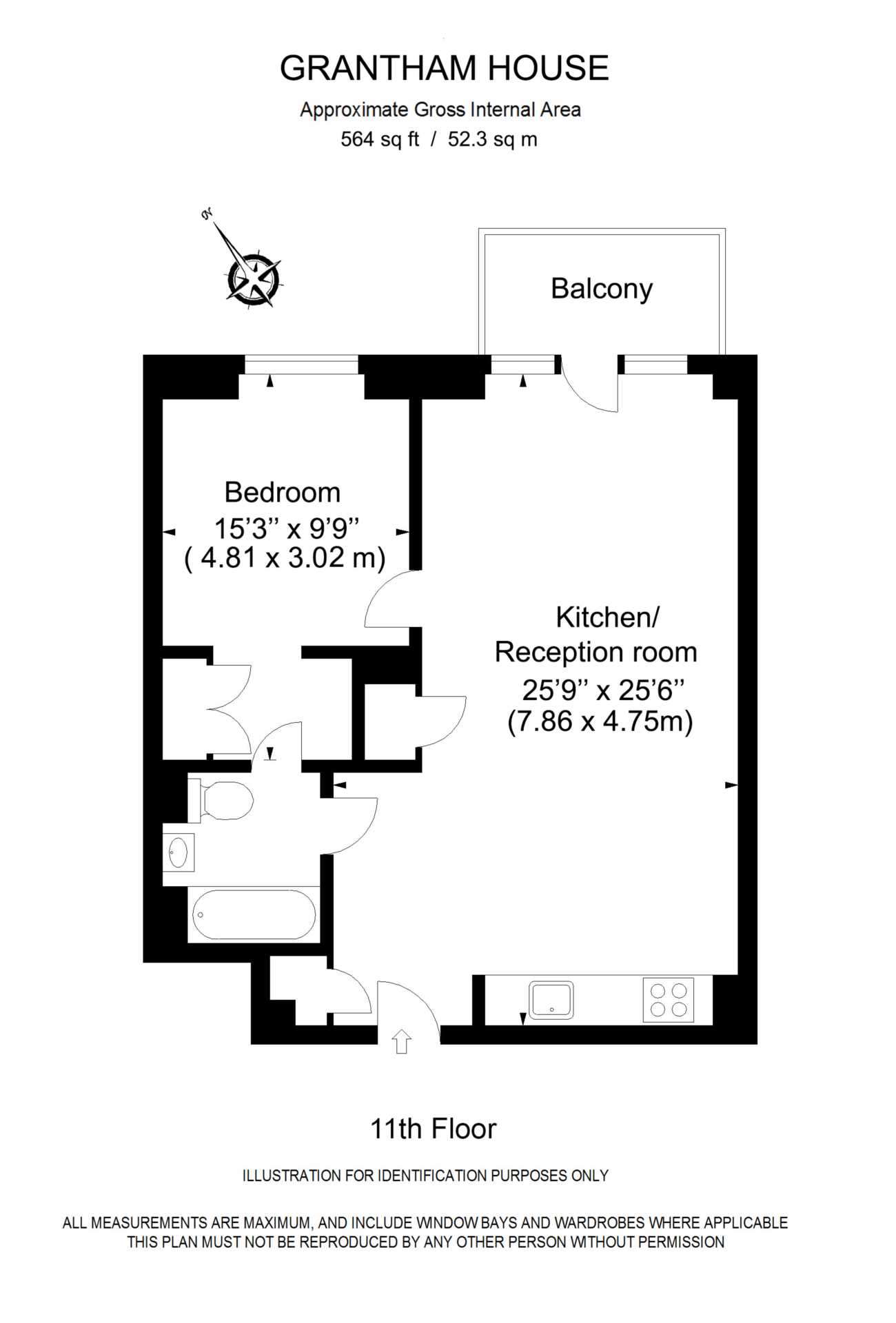 Additional Property Image 1 bedroom Flat to rent in London 17