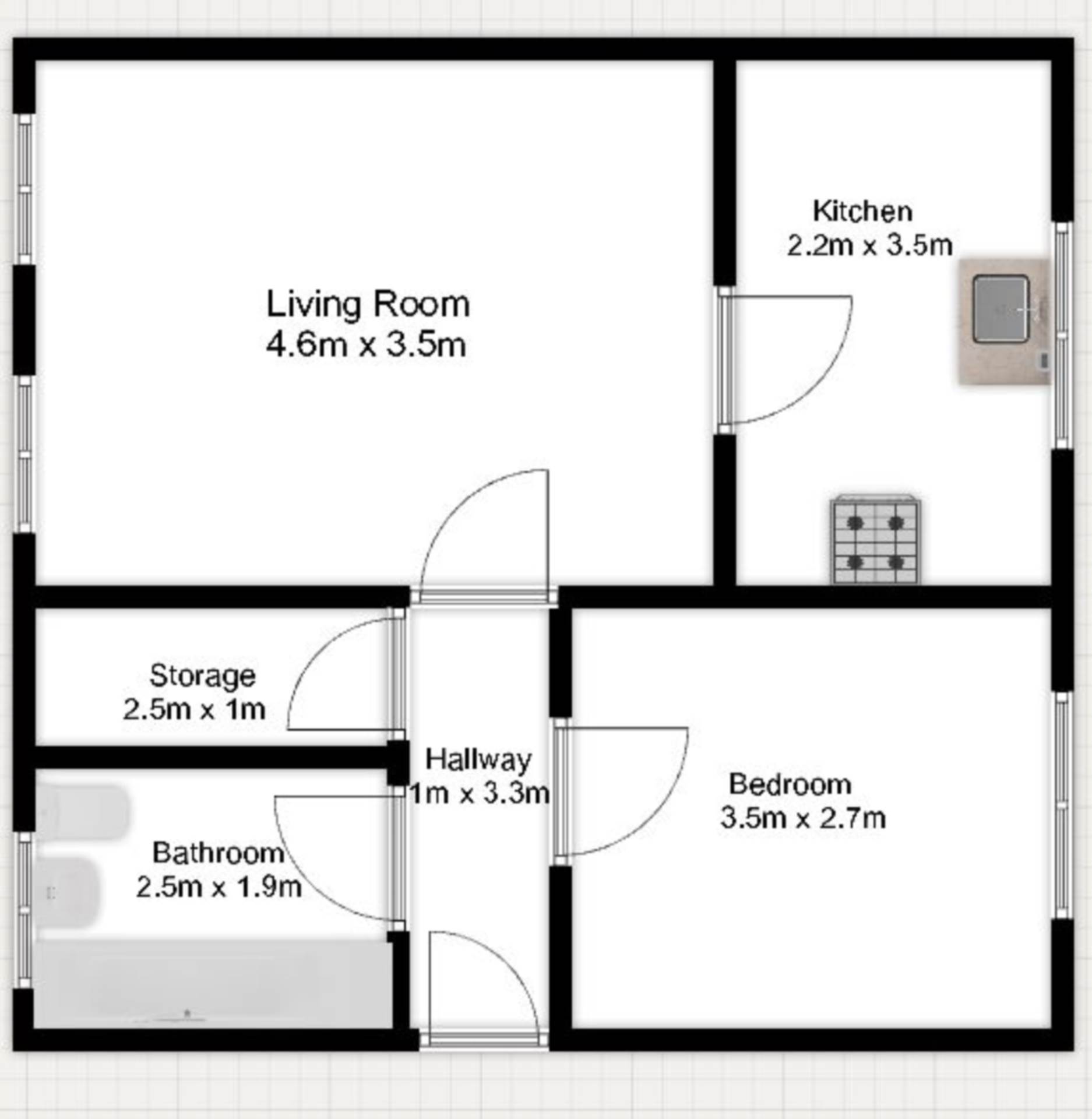 Additional Property Image 1 bedroom Apartment to rent in Erith 13