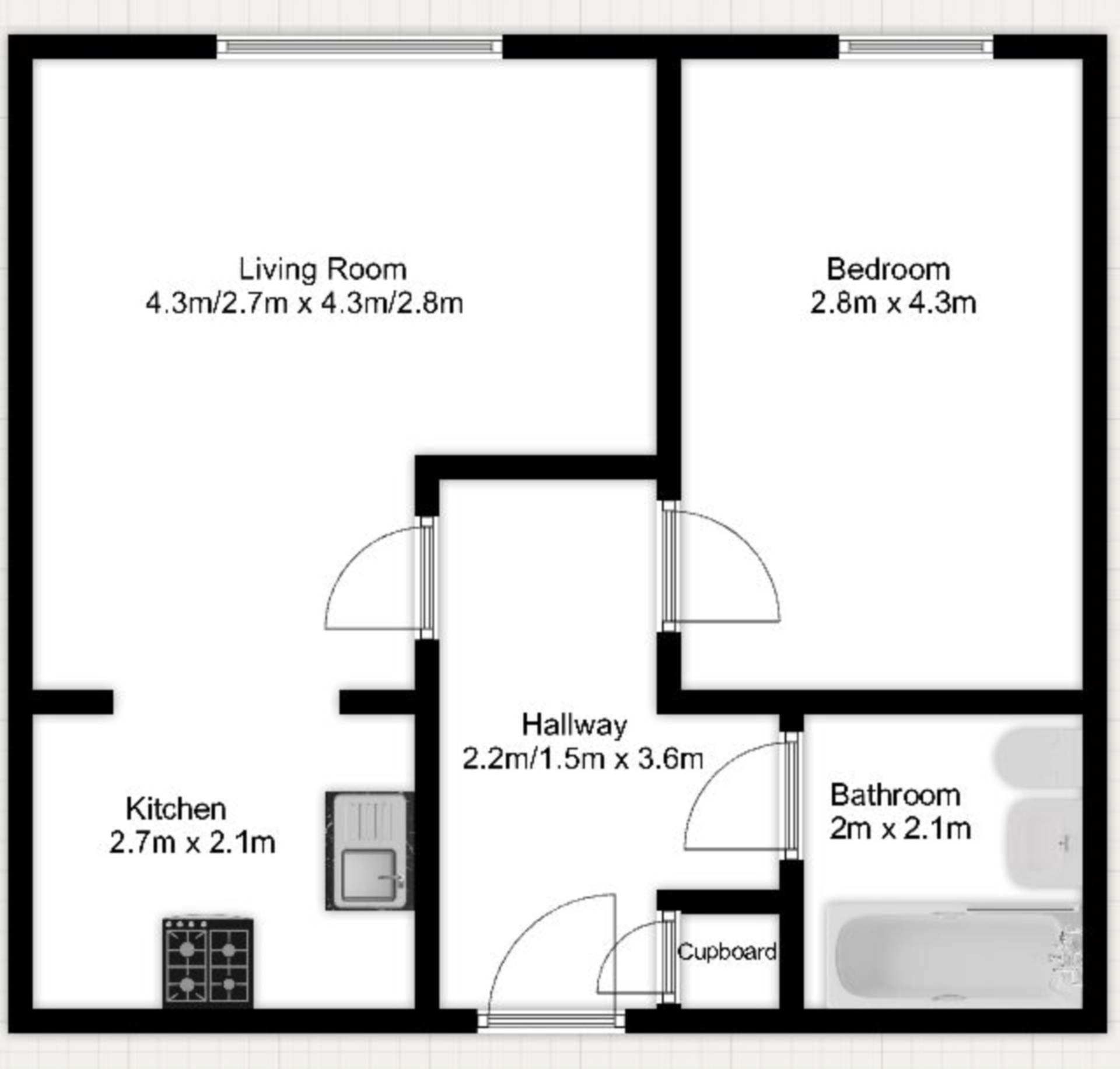 Additional Property Image 1 bedroom Apartment to rent in London 9