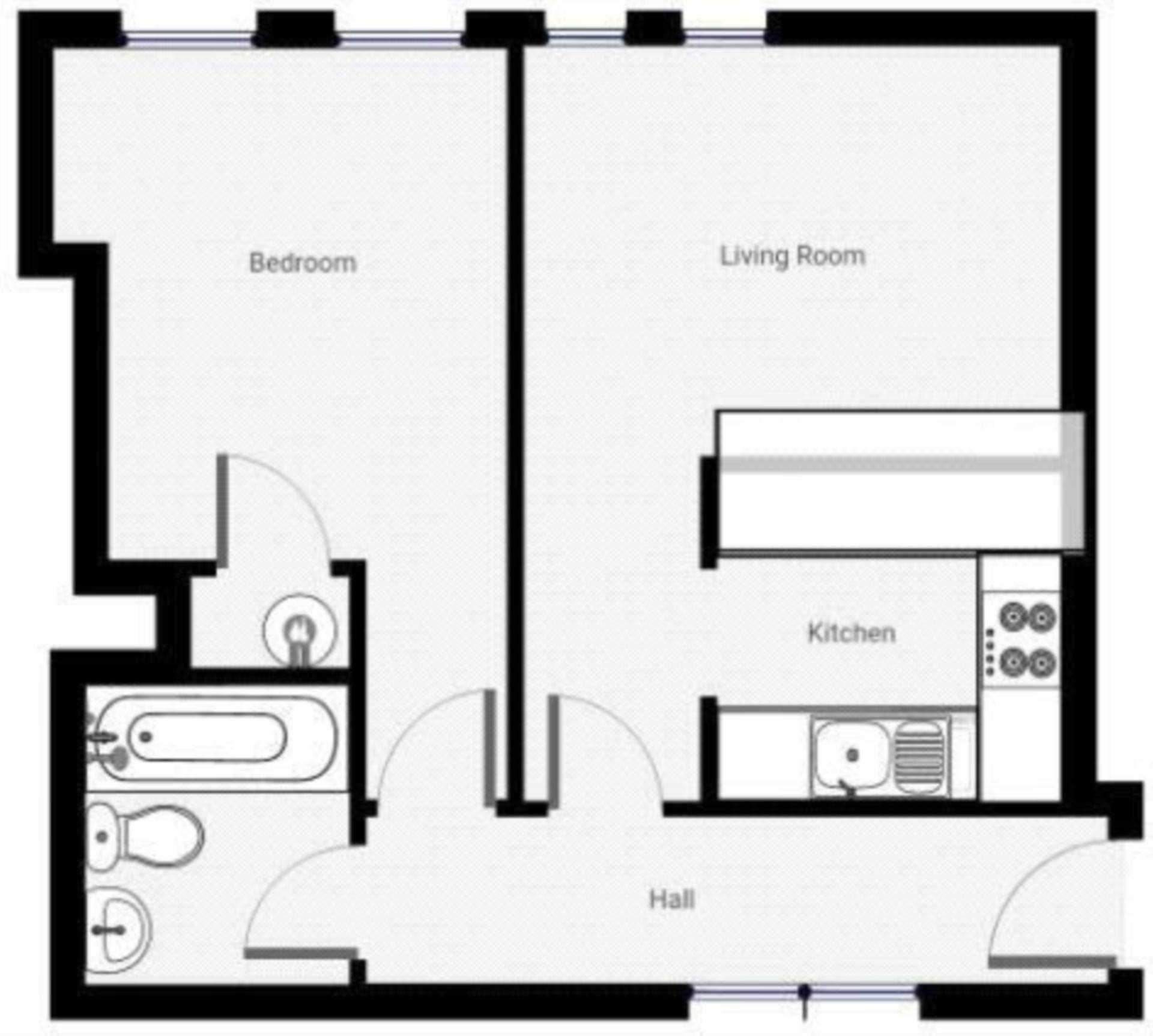 Additional Property Image 1 bedroom Flat for sale in Glasgow 12