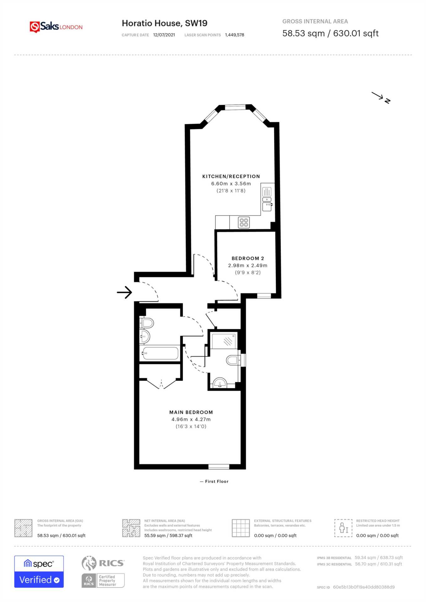 Additional Property Image 2 bedroom Flat to rent in London 12