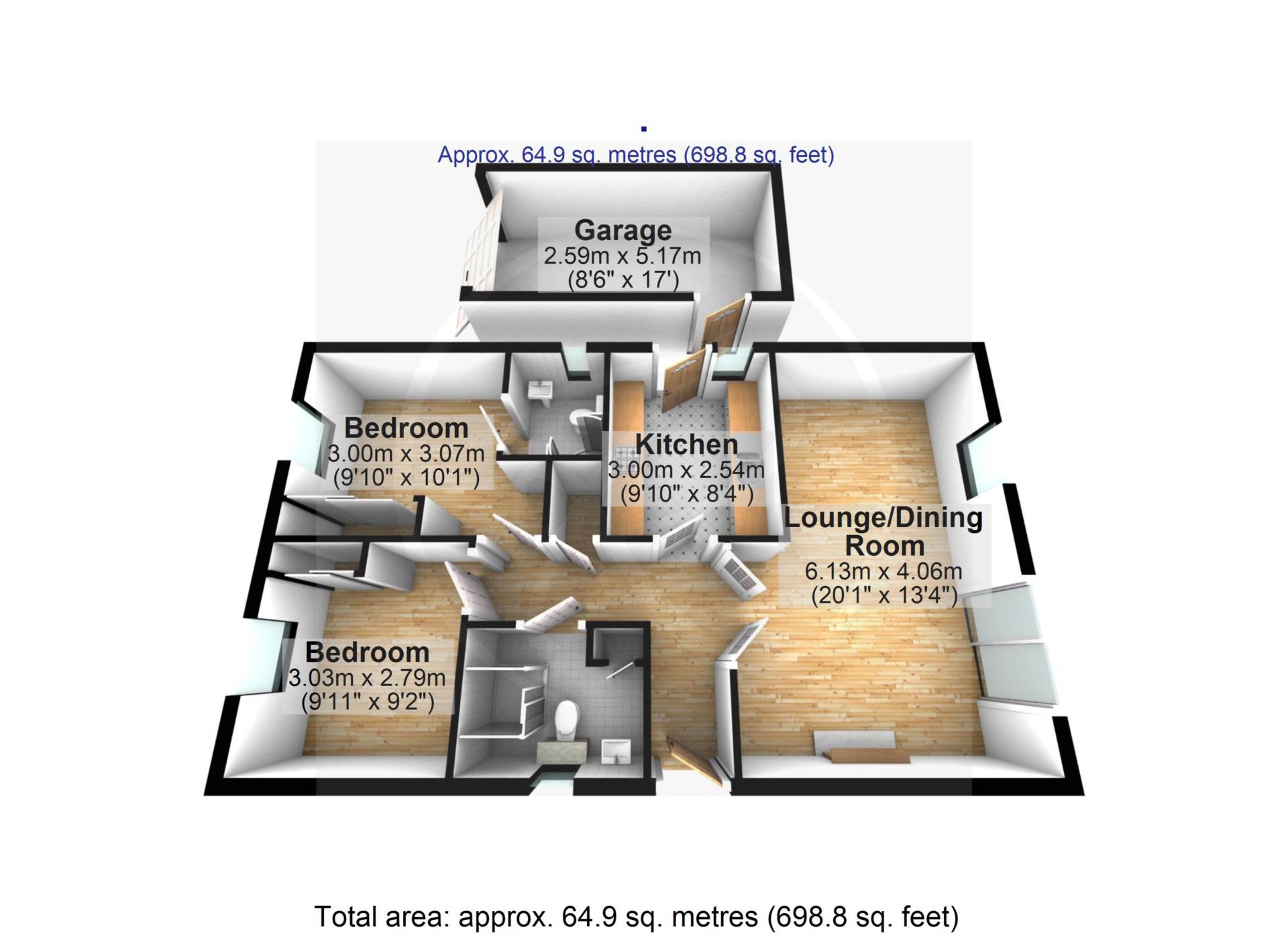 Additional Property Image 2 bedroom Bungalow for sale in Bideford 18