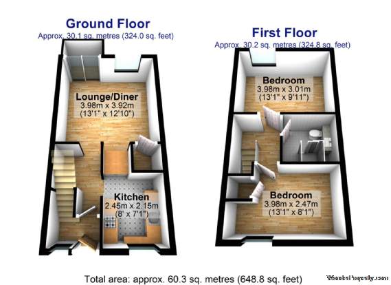 Additional Property Image 2 bedroom Maisonette for sale in Bideford 7