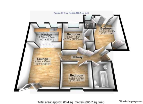 3 bedroom Apartment for sale in Bideford