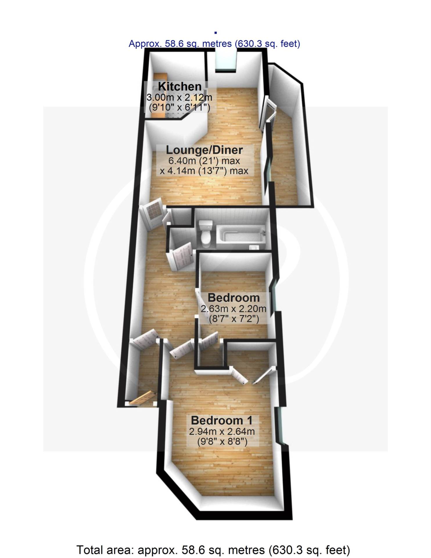 Additional Property Image 2 bedroom Apartment for sale in Bideford 11